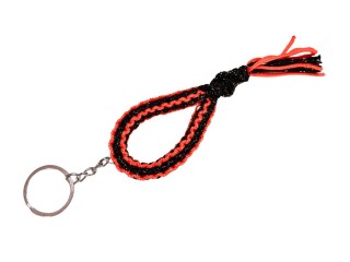 Kanong Muay Thai Mongkol Keyring : Black-Orange