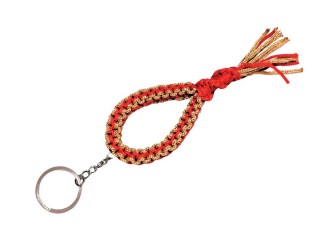 Kanong Muay Thai Mongkol Keyring : Red-Gold