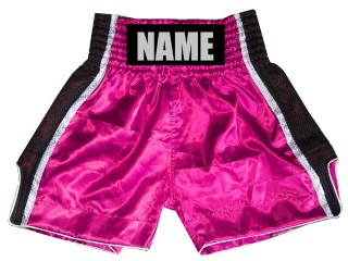 Customize design your own Boxing Shorts : KNBSH-027 Pink