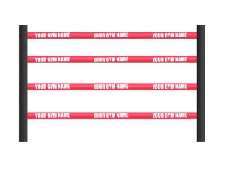 Custom boxing ring rope covers 3m x 16 pcs (For 4x4 m Boxing Ring)